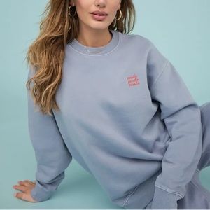 MATE the Label Amalfi Embroidered Pasta Sweatshirt XS / S